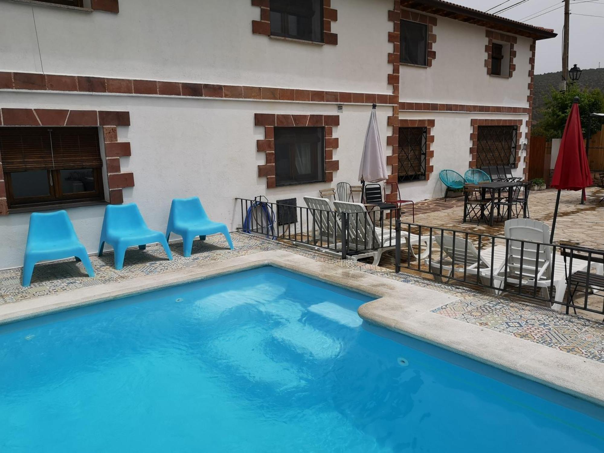 La Casa Blanca Del Alto Tajo Guest House Ablanque Luaran gambar